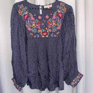 Solitaire Embroidered Blouse